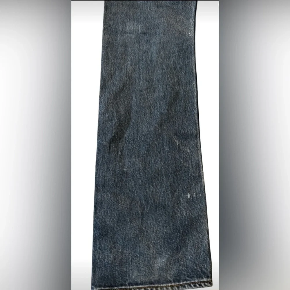 Levi’s men’s 501 md wsh straight leg mid rise button fly jns 32 grunge
